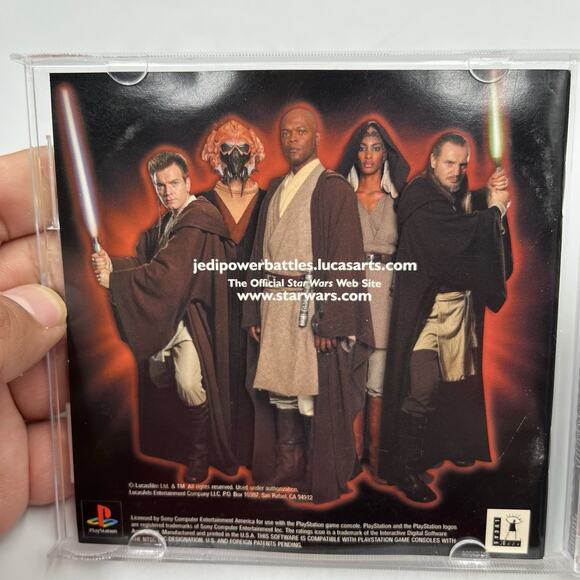 Star Wars: Episode I: Jedi Power Battles (Sony PlayStation 1, PS1) Complete CIB! - Picture 6 of 10